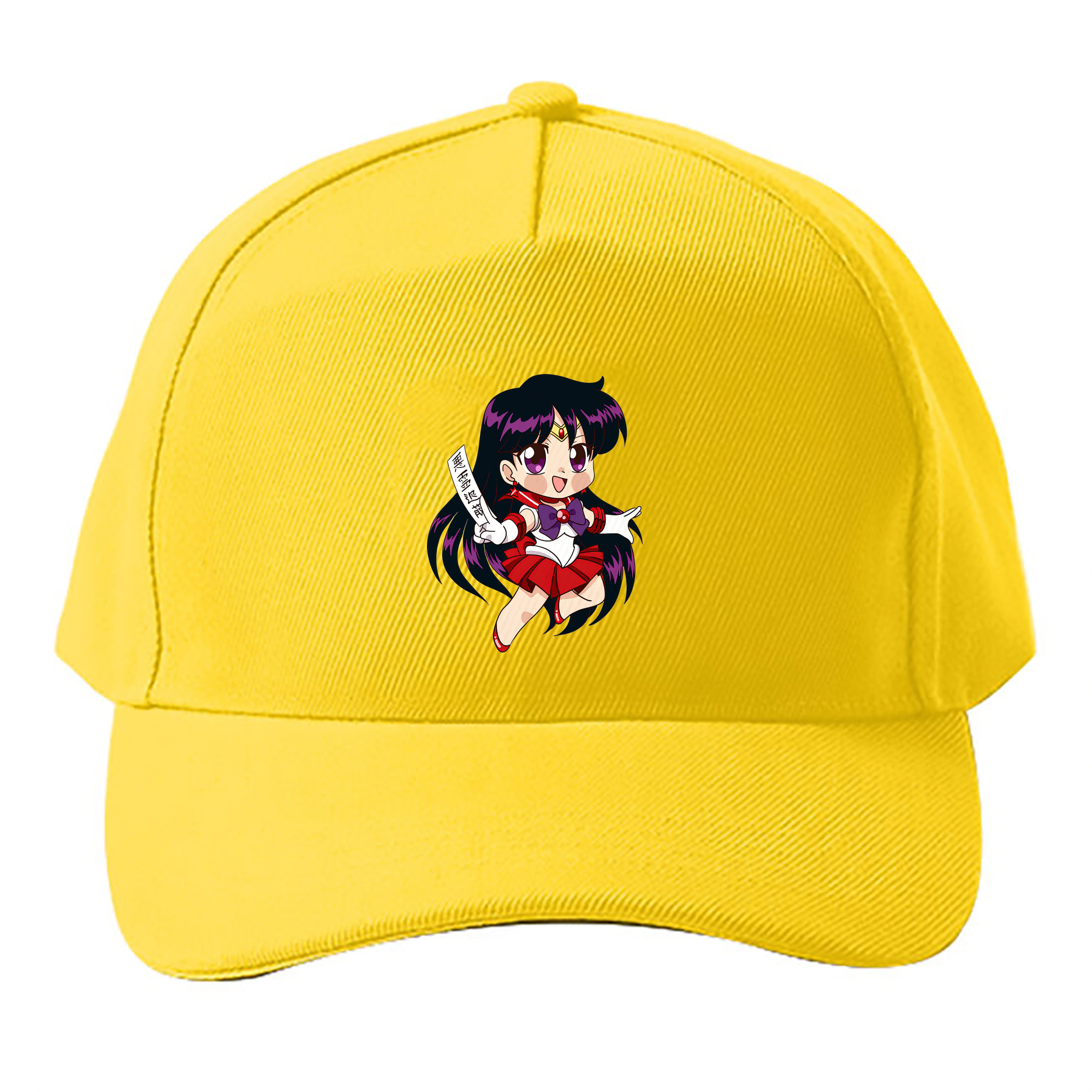（画像用） 美少女戦士セーラームーン 火野レイ ひの レイ Sailor Moon Hino Rei （セーラーマーズ,Sailor Mars） ベースボールキャップ 綿100％ 男女兼用 帽子 スポーツ